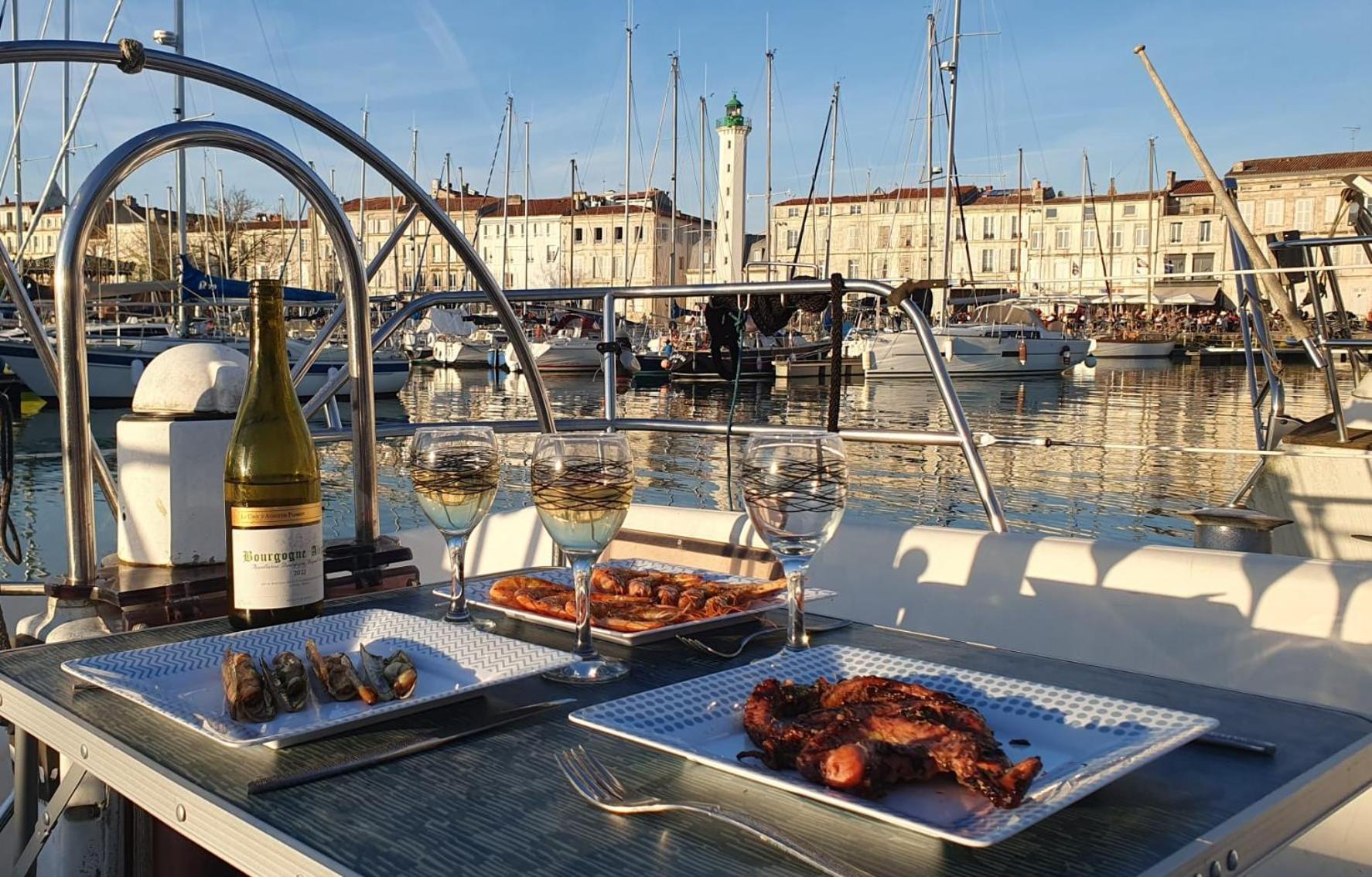Coriandre 2 - Dormir Sur Un Grand Voilier 9 Personnes By Nuits Au Port La Rochelle  Exterior foto